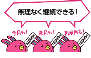 低料金・安心の月謝制