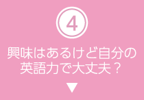 興味はあるけど自分の英語力で大丈夫？