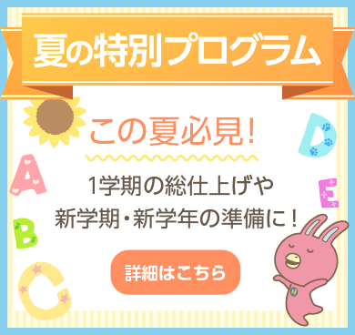 夏の特別プログラム