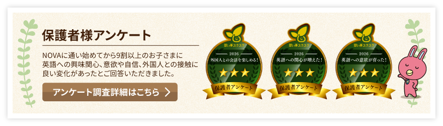 保護者様アンケート