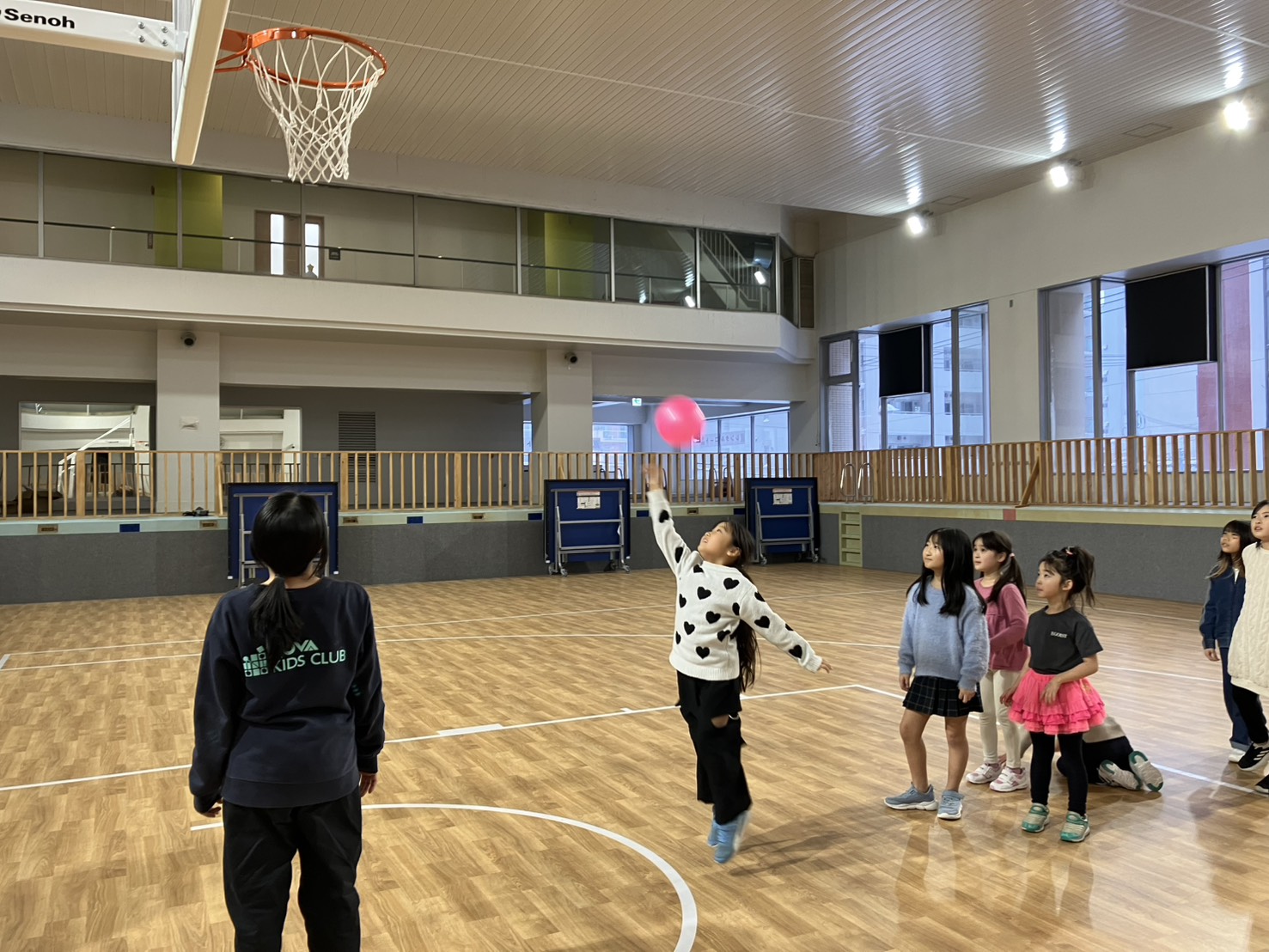 体育館で運動💨💨