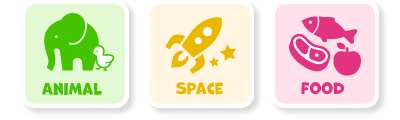 ANIMAL SPACE FOOD