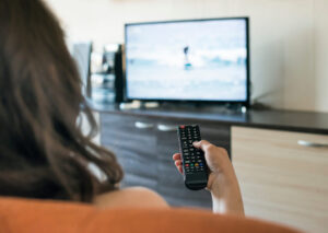 「そのテレビ番組には飽き飽きしている」を英語で？