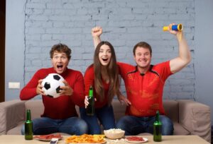 「試合を観戦する」は英語で？