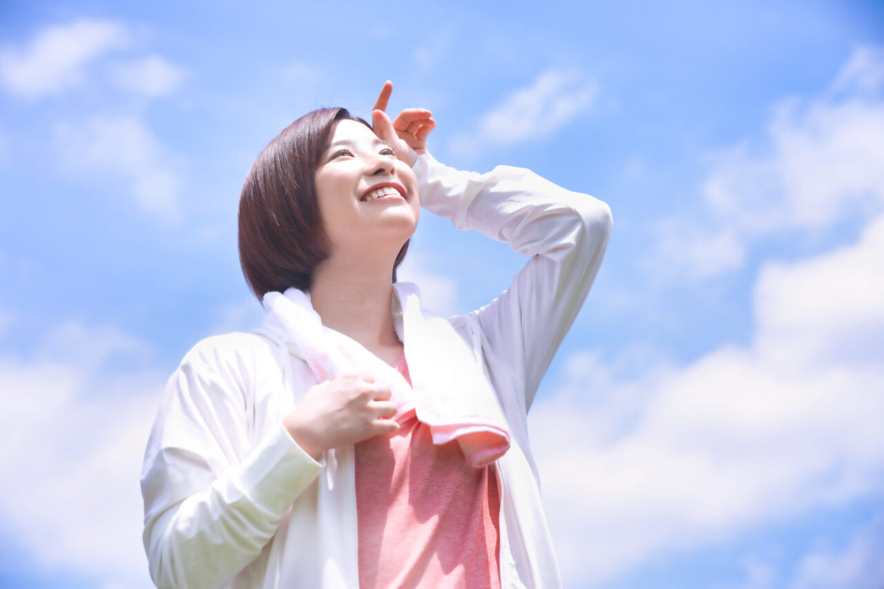 「汗をかく」は英語で何と言う?