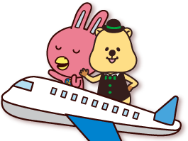 パラシュートうさぎ