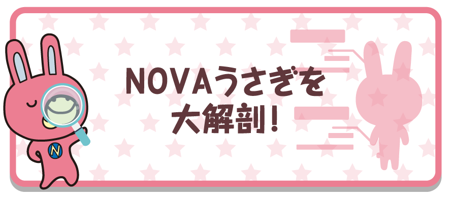 Novaうさぎ周年記念特設サイト 駅前留学nova 公式