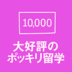 大好評のポッキリ留学