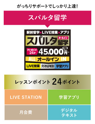 「おすすめ留学」がっちりサポートでしっかり上達！