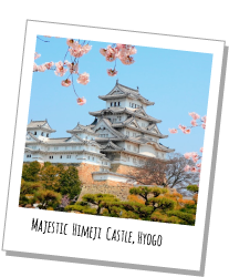 Shinkansen Bullet Train,Majestic  Himeji  Castle, Hyogo